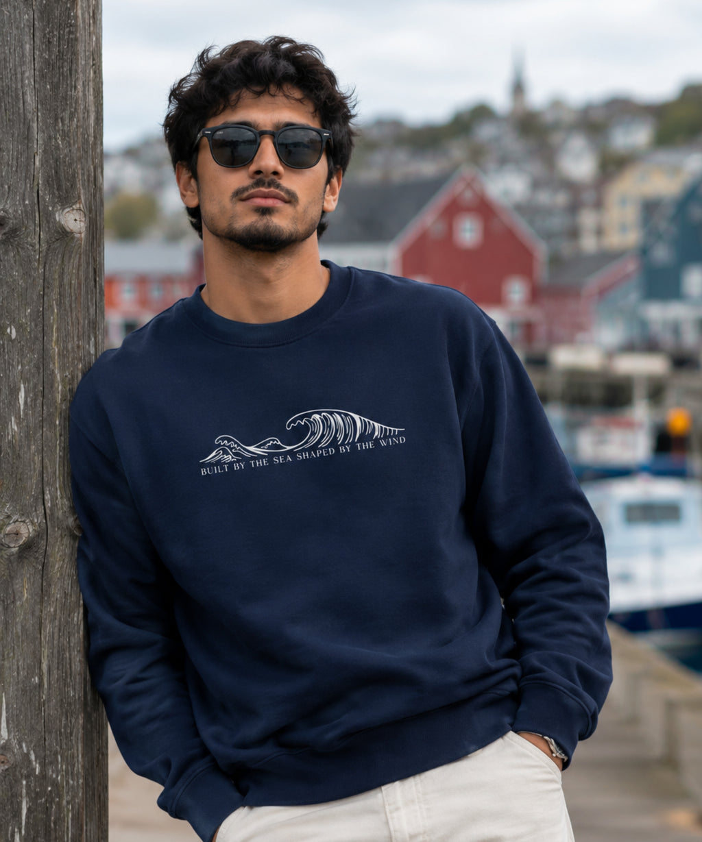 Built By The Sea - Crewneck Sweatshirt