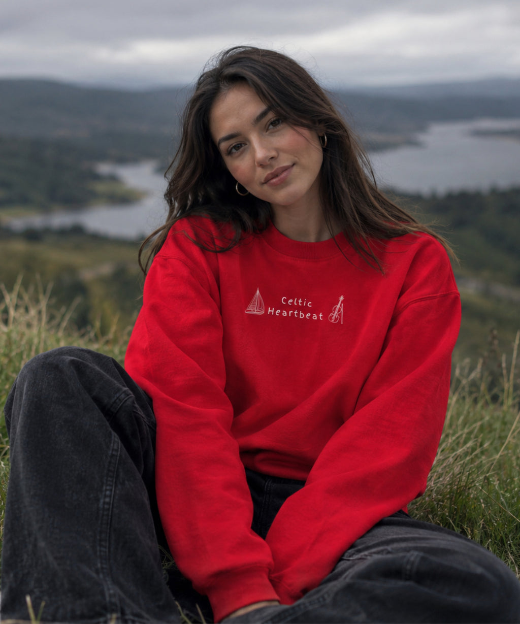 Celtic Heartbeat - Crewneck Sweatshirt